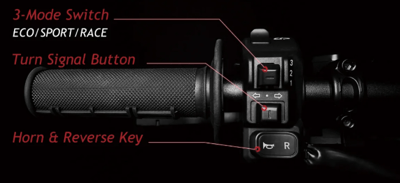 E-Ride Pro - SS 4.0 - OEM Handlebar Control Switch