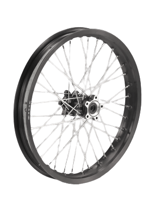 Black Spoke Finish