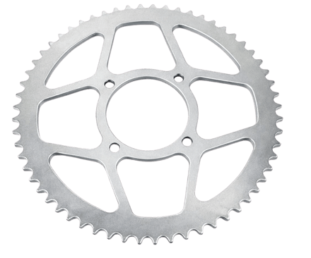 Mounts to the Rear Wheel Hub