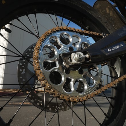 48 tooth pull for a 420 chain.