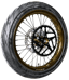 E-Ride Pro - SS 3.0 / SS 4.0 / SR - OEM 17" Supermoto Wheel Set — Gold — view 1 of 7