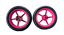 Yozma - IN10 PRO- OEM 14" Supermoto Wheel Set — Pink — view 1 of 16
