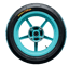 Yozma - IN10 PRO- OEM 14" Supermoto Wheel Set — view 7 of 16