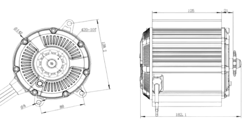 Yozma - IN10 - OEM Motor Assembly — view 4 of 4