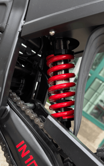 Yozma - IN10 - OEM Rear Shock — Red — view 2 of 8