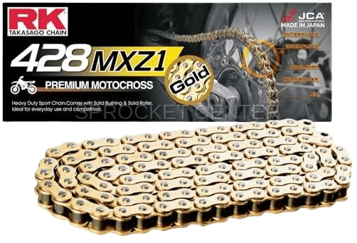 E-Ride Pro - SS 3.0 / SR - OEM RK Gold Drive Chain — view 3 of 4