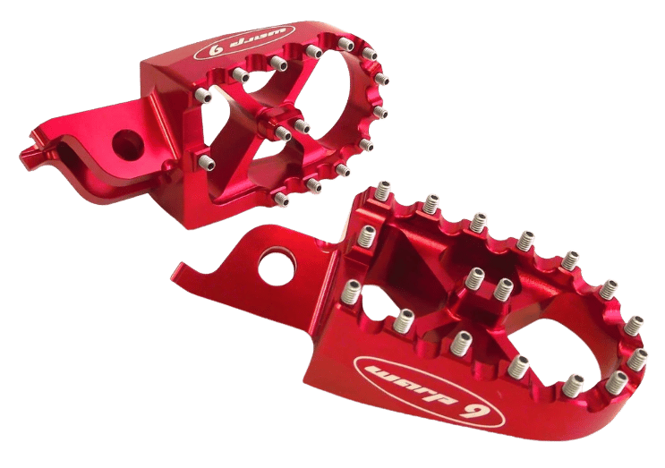 Warp 9 - Talaria Komodo - Forged Footpegs — view 2 of 9