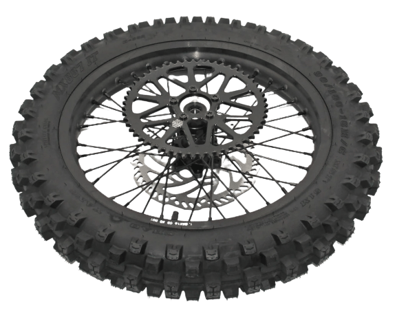 E-Ride Pro - SR - OEM Rear Wheel Assembly (16" "Fatty" Version) — view 1 of 5