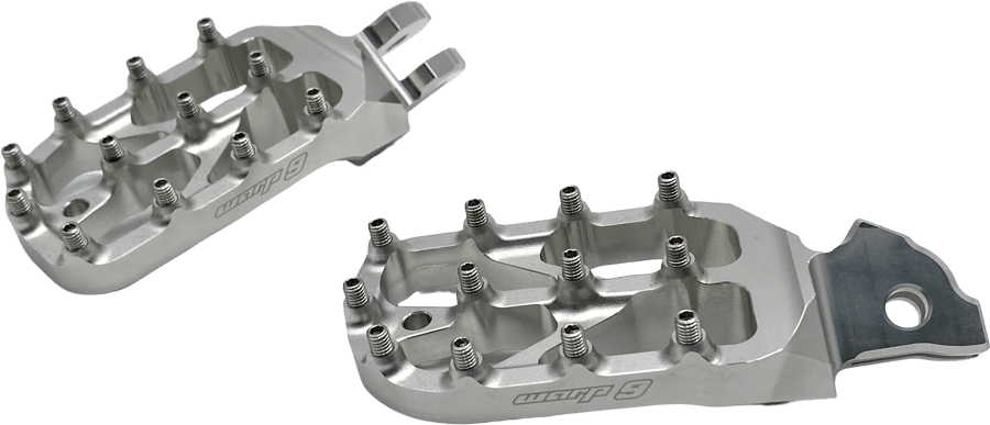 Warp 9 - Talaria / Sigma Elite Foot Pegs — Silver