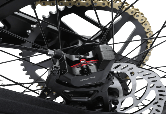 E-Ride Pro - Pro S / SS 2.0 - OEM Rear Brake Assembly — view 3 of 4