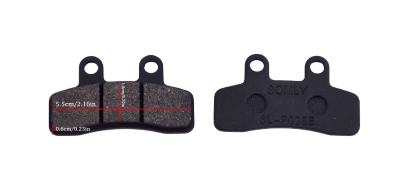 Yozma - IN10 - OEM Front Brake Pads — view 3 of 4
