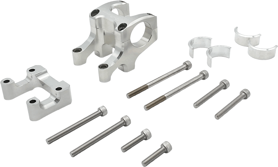 Warp 9 - Bar Mount — Silver