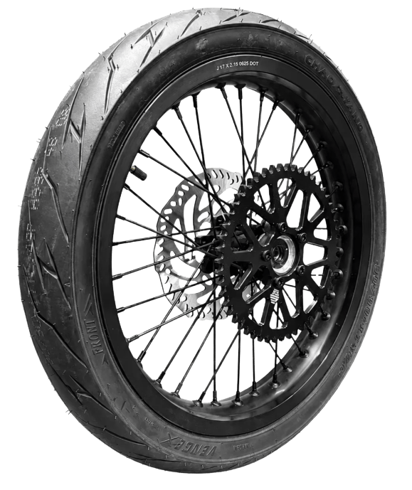 E-Ride Pro - SS 3.0 / SS 4.0 / SR - OEM 17" Supermoto Wheel Set — view 6 of 7